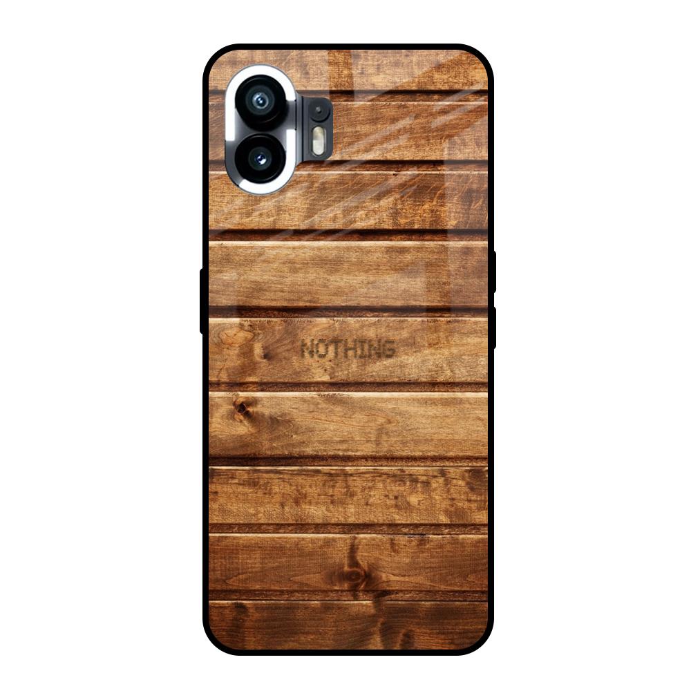 Wooden Planks Nothing Phone 2 Glass Back Cover Online