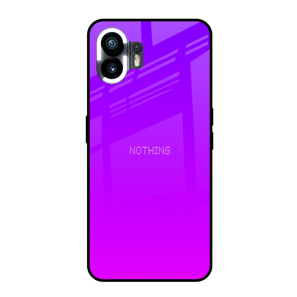 Purple Pink Nothing Phone 2 Glass Back Cover Online