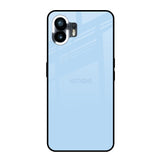 Pastel Sky Blue Nothing Phone 2 Glass Back Cover Online