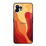 Magma Color Pattern Nothing Phone 2 Glass Back Cover Online