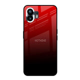 Maroon Faded Nothing Phone 2 Glass Back Cover Online
