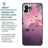 Space Doodles Glass Case for Nothing Phone 2