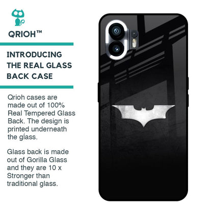 Super Hero Logo Glass Case for Nothing Phone 2