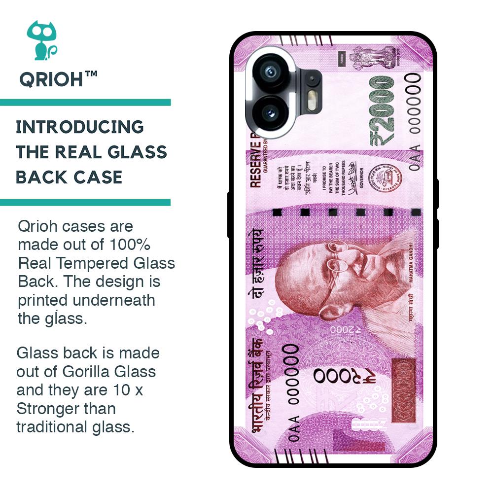 Stock Out Currency Glass Case for Nothing Phone 2