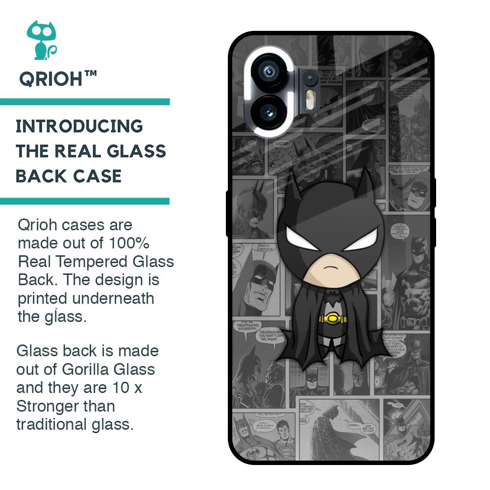 Cartoon Art Glass Case for Nothing Phone 2