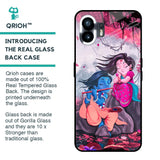 Radha Krishna Art Glass Case for Nothing Phone 2