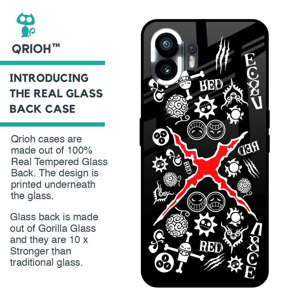 Red Zone Glass Case for Nothing Phone 2