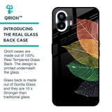 Colorful Leaves Glass Case for Nothing Phone 2