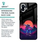 Retro Astronaut Glass Case for Nothing Phone 2