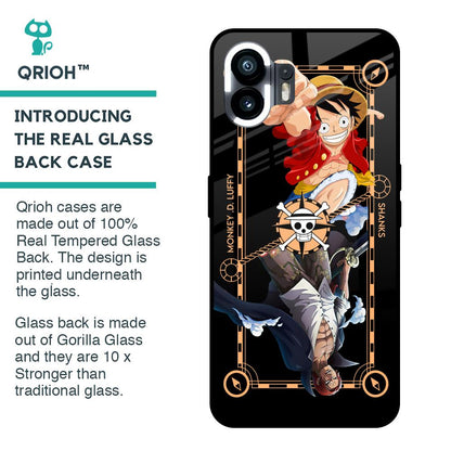 Shanks & Luffy Glass Case for Nothing Phone 2