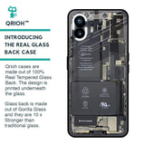 Skeleton Inside Glass Case for Nothing Phone 2