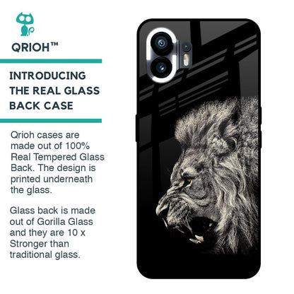 Brave Lion Glass case for Nothing Phone 2