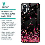 Heart Rain Fall Glass Case For Nothing Phone 2