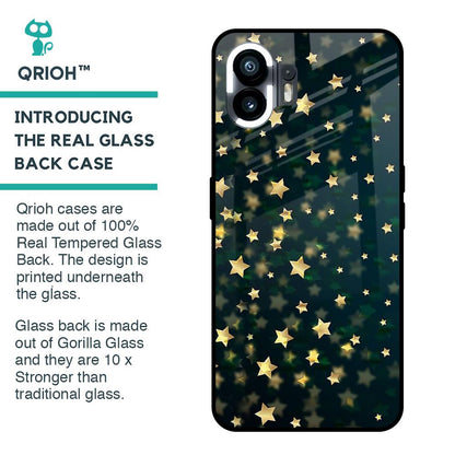 Dazzling Stars Glass Case For Nothing Phone 2