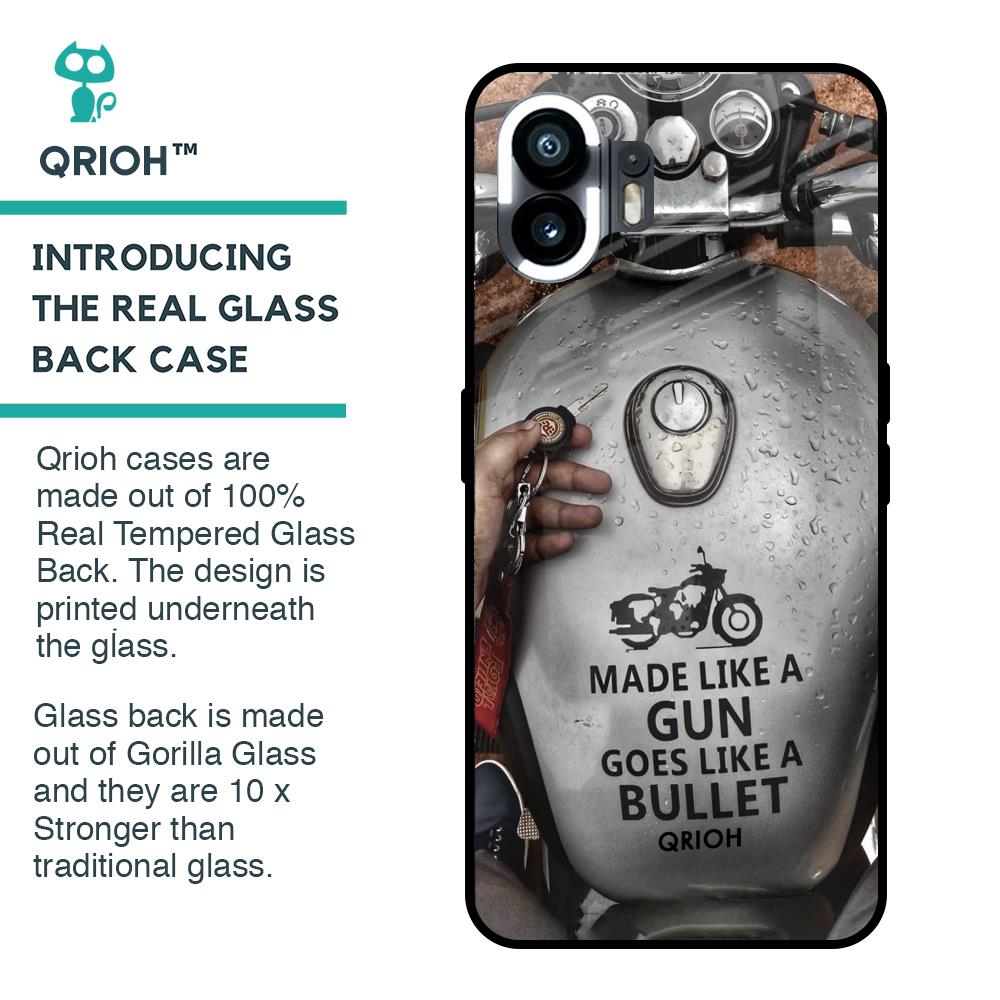 Royal Bike Glass Case for Nothing Phone 2