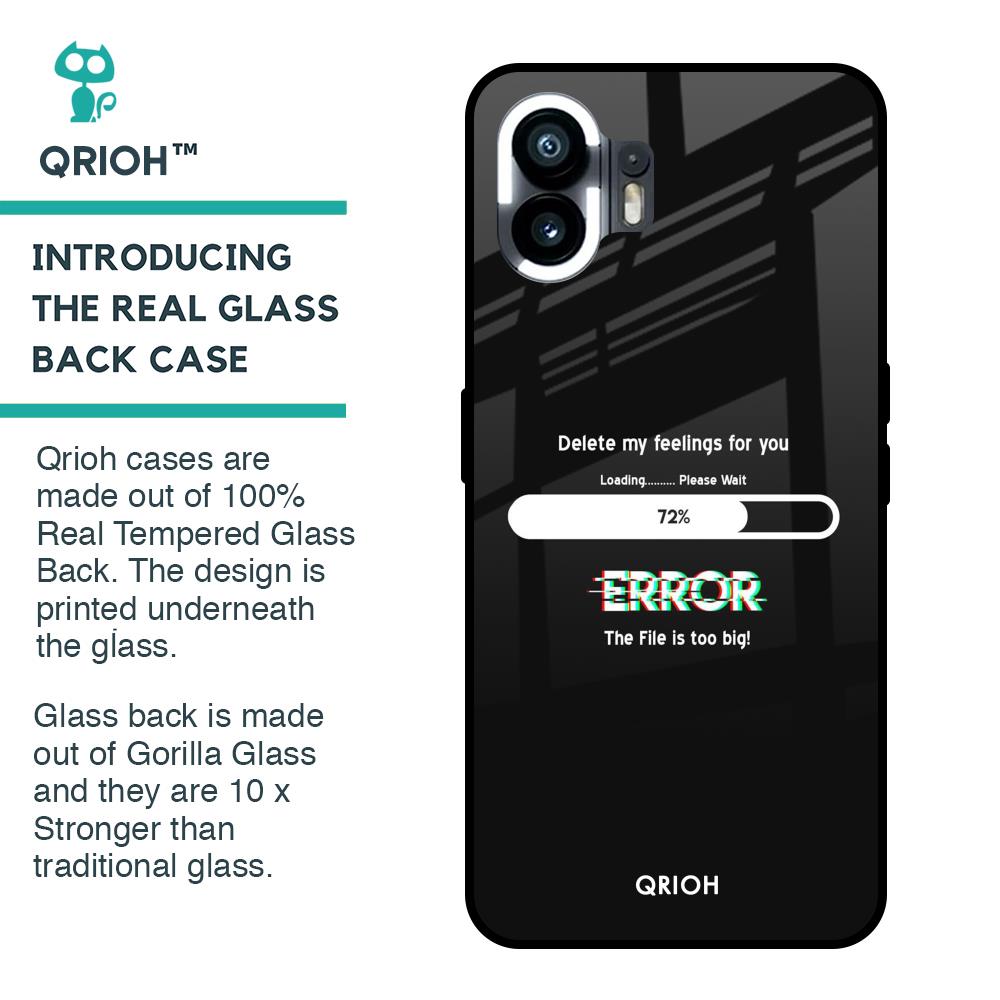 Error Glass Case for Nothing Phone 2