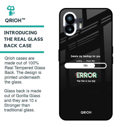 Error Glass Case for Nothing Phone 2