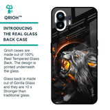 Aggressive Lion Glass Case for Nothing Phone 2