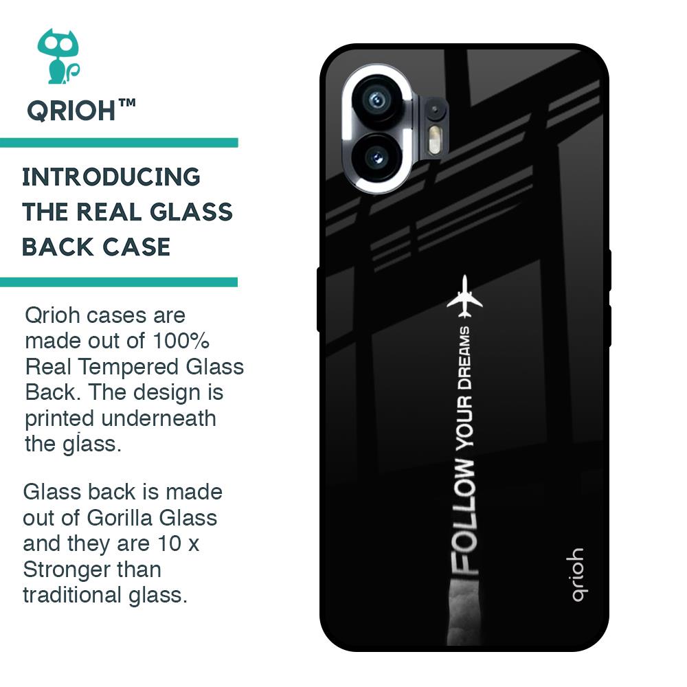 Follow Your Dreams Glass Case for Nothing Phone 2