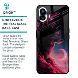 Moon Wolf Glass Case for Nothing Phone 2