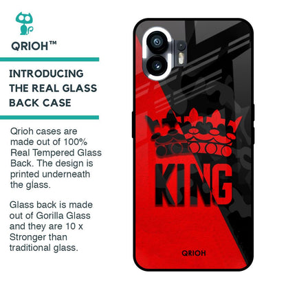 I Am A King Glass Case for Nothing Phone 2