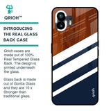 Bold Stripes Glass case for Nothing Phone 2