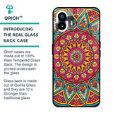 Elegant Mandala Glass Case for Nothing Phone 2