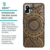 Luxury Mandala Glass Case for Nothing Phone 2