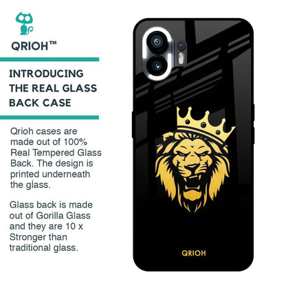 Lion The King Glass Case for Nothing Phone 2