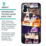 Anime Eyes Glass Case for Nothing Phone 2