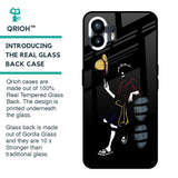 Luffy Line Art Glass Case for Nothing Phone 2
