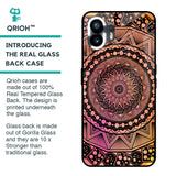 Floral Mandala Glass Case for Nothing Phone 2