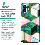 Seamless Green Marble Glass Case for Nothing Phone 2