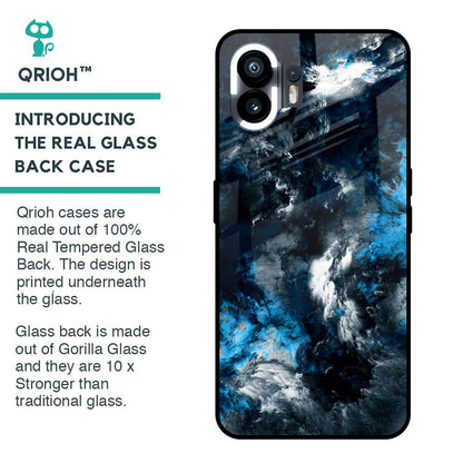 Cloudy Dust Glass Case for Nothing Phone 2