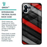 Soft Wooden Texture Glass Case for Nothing Phone 2