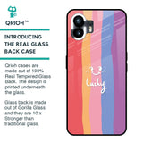 Lucky Abstract Glass Case for Nothing Phone 2