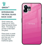 Pink Ribbon Caddy Glass Case for Nothing Phone 2