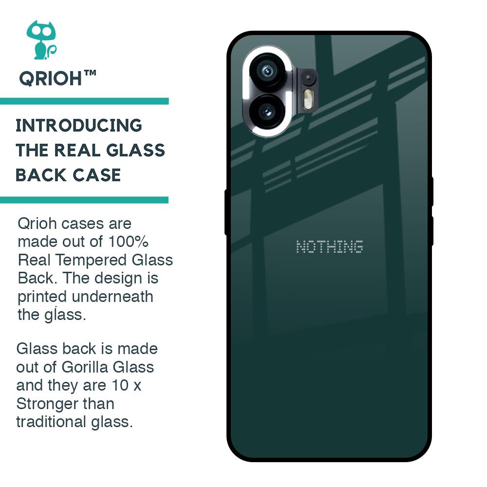 Olive Glass Case for Nothing Phone 2