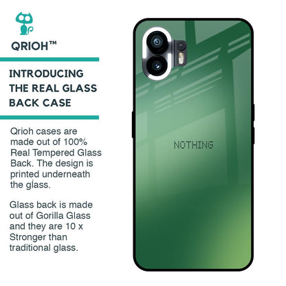 Green Grunge Texture Glass Case for Nothing Phone 2