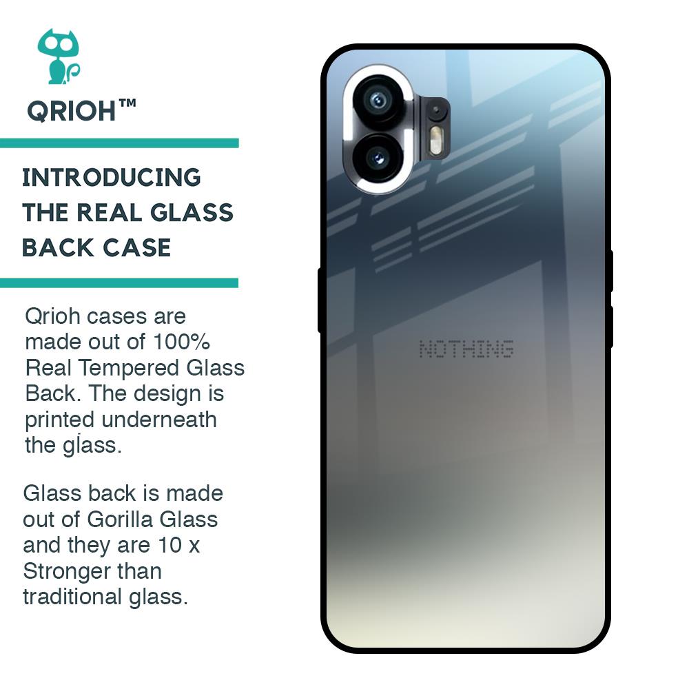 Tricolor Ombre Glass Case for Nothing Phone 2