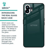 Olive Glass Case for Nothing Phone 2