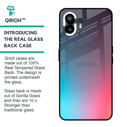 Rainbow Laser Glass Case for Nothing Phone 2
