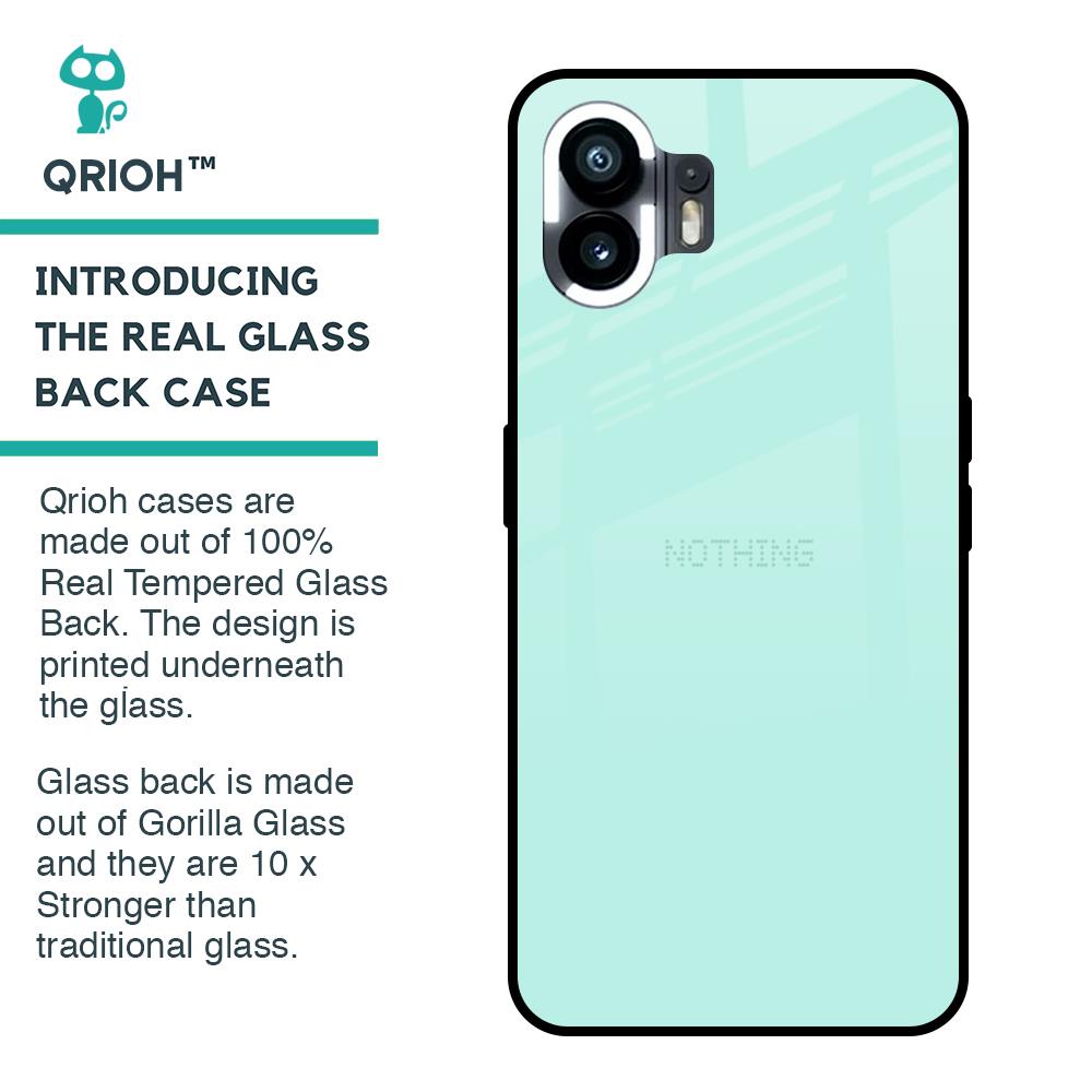 Teal Glass Case for Nothing Phone 2