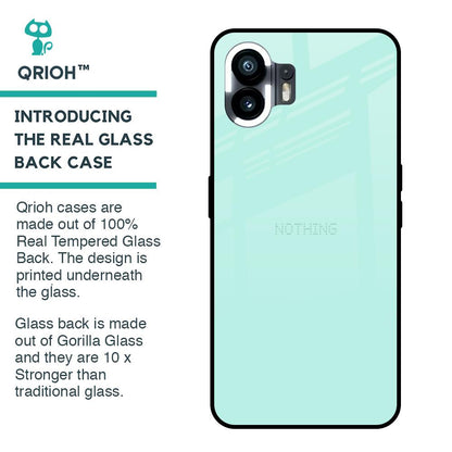 Teal Glass Case for Nothing Phone 2