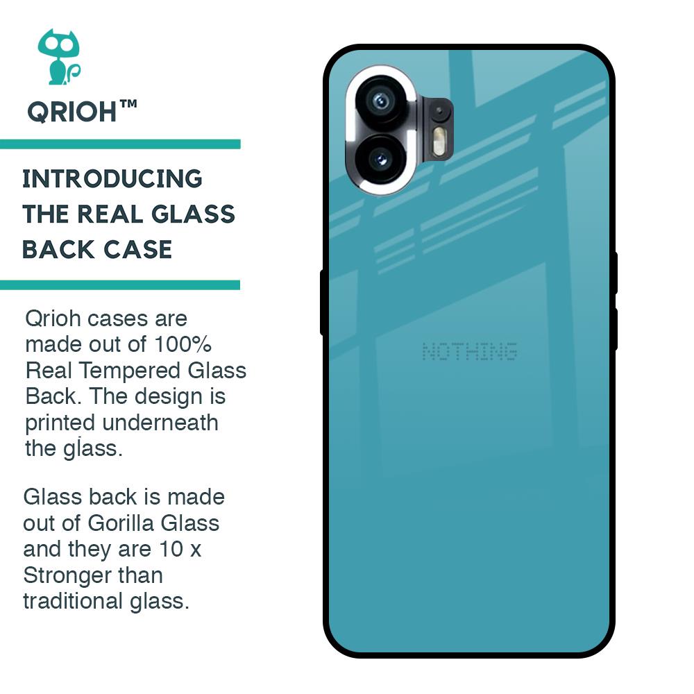 Oceanic Turquiose Glass Case for Nothing Phone 2