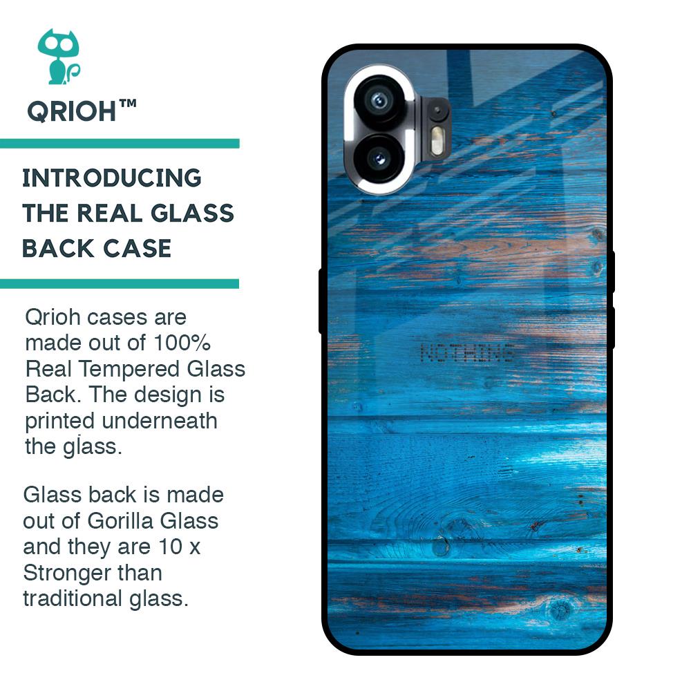 Patina Finish Glass case for Nothing Phone 2