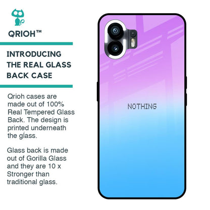 Unicorn Pattern Glass Case for Nothing Phone 2