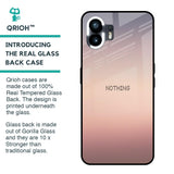 Golden Mauve Glass Case for Nothing Phone 2