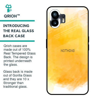 Rustic Orange Glass Case for Nothing Phone 2