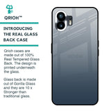 Smokey Grey Color Glass Case For Nothing Phone 2